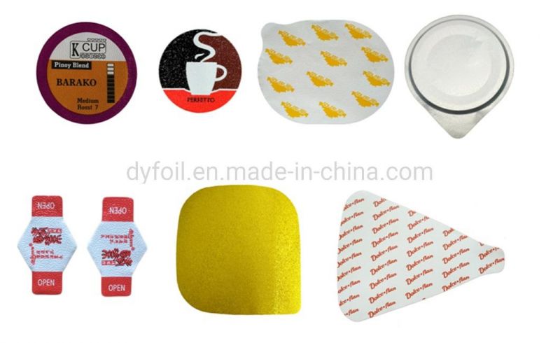 Embossed Aluminum Foil Lid for Seasoning PP Cup