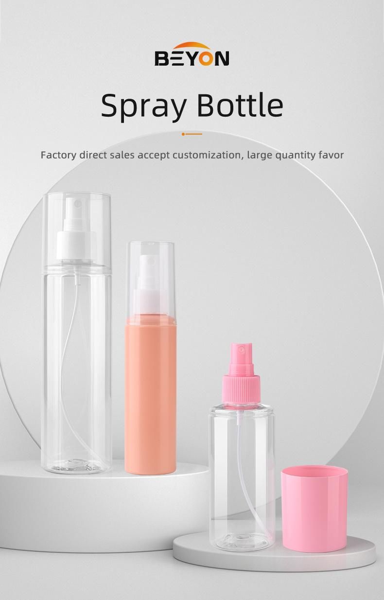 100ml Logo Printed Spray Bottles with Full Over Cap