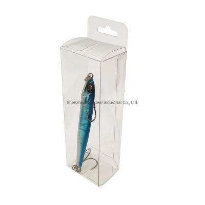 Custom Pet Transparent Fishing Lure Plastic Blister Packaging Box