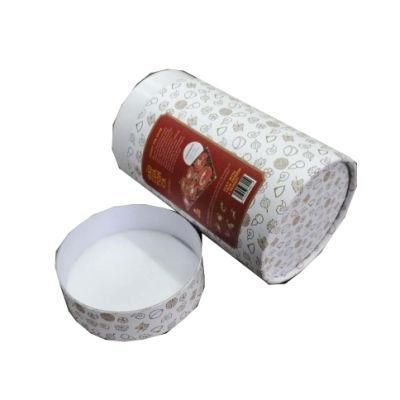 Wholesale Custom Logo Printed Retail Commodities Packaging Round Paper Box