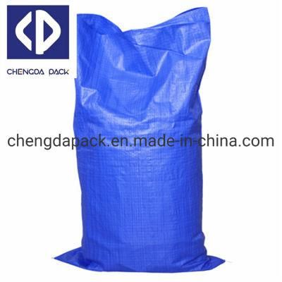 Factory Laminated Big Packing Agriculture Sack Used 25kg 40kg 50kg PP Woven Feed Bagfactory Wholesale 10kg 25kg 40kg Empty PP Woven Cement Bag