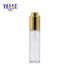 Cosmetic Eco PETG Gold Cover 25ml Drop Cylinder-Shaped Dropper Bottle