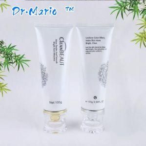 100ml Cosmetic Hose 100g Pearl White Cleanser Tube Printing Cleanser Hose Empty Tube Acrylic Cover