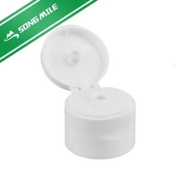 Empty Bottles Usage Ribbed Flip Top Plastic Cap 20/410 24/410