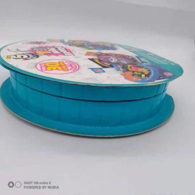 Customization Blue Plastic PVC Pet Blister Clamshell Toy Packing Boxes with Printing