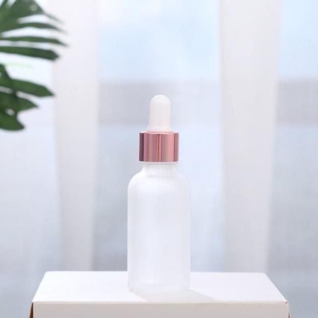 30ml 40ml 50ml 60ml 100ml 120ml Essential Oil Frost Serum Glass Dropper Bottle