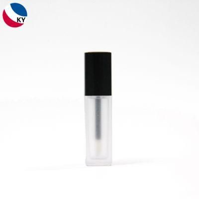 5ml Rose Gold Glass Liquid Lipstick Tube Cosmetic Packaging Square Empty Lipgloss Container Lipgloss Tube