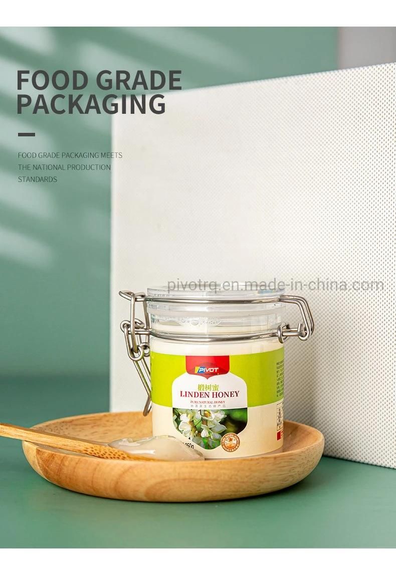 250g 8oz Round Containers Pet Food Seal Jars Storage Home Use Vacuum Seal Jar