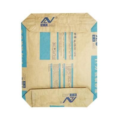 Wholesale Printed Paper Bags 10kg 25kg 50kg Valve Bag for Resin Cement Biodegradable Material