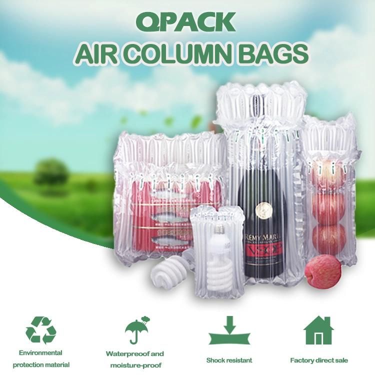 Wholesale Air Cushion Inflatable Air Column Bag for 750ml Wine Bottle