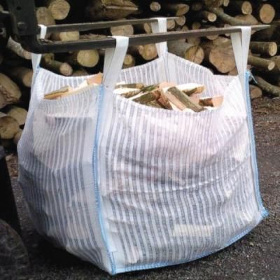 1ton Breathable Vented FIBC Jumbo Big Mesh Bag for Firewood Potato