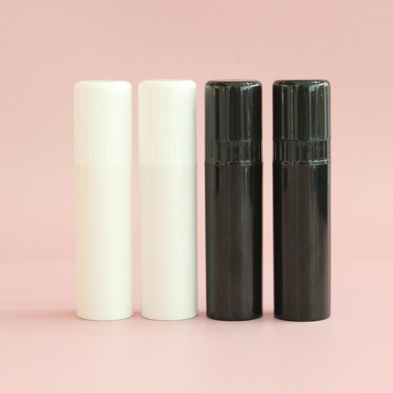 Empty Plastic Lipstick Container Tube Round Shaped Lipbalm Tube