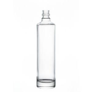 Factory Price High Quality Empty Clear Round Compact Glass Water Bottle 350ml