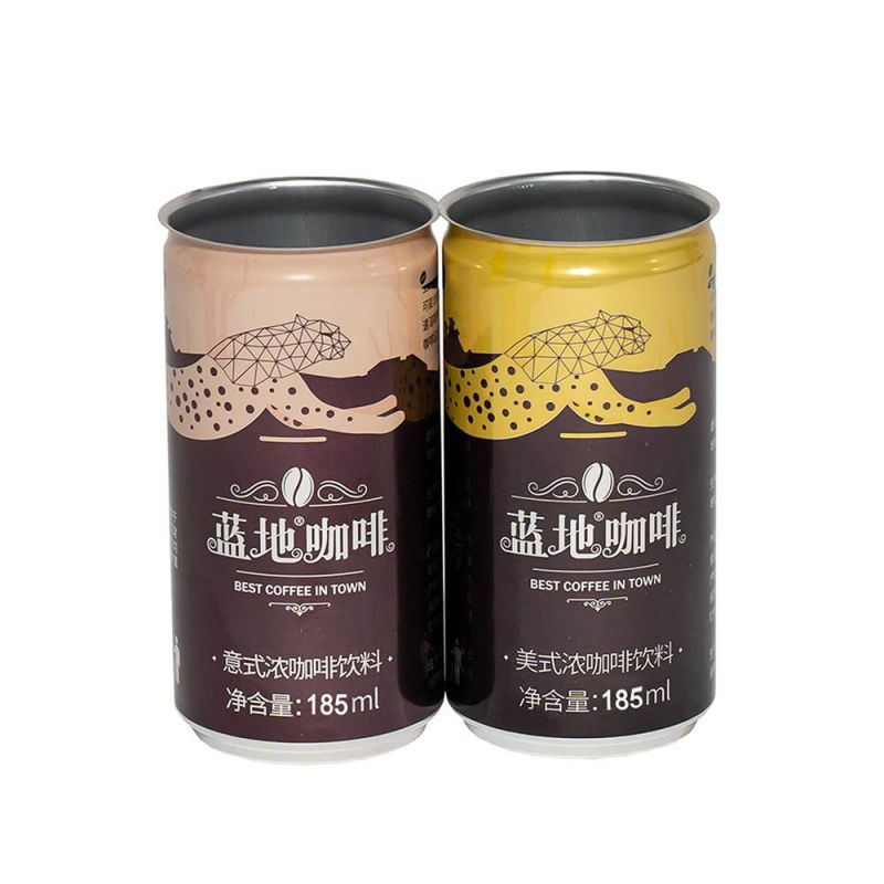 Slim 185ml Coffee Cans and 200 Lids