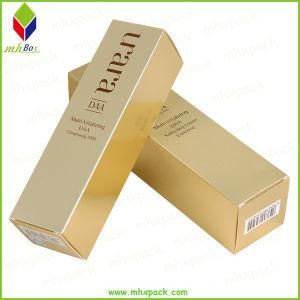 Luxury Gold Card Paper Face Cream Cosmetic Gift Box