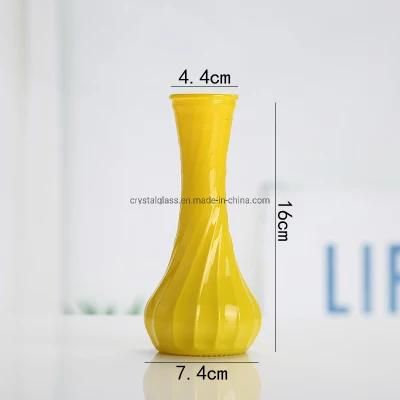 16cm Hight Mini Delicate Glass Vase for Wedding