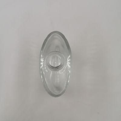 25ml Clear Square Glass Retangular Perfume Bottle Jh301