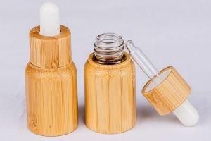 Wholesale 50g Wood Bamboo Packaging Empty Case Bottle Face Powder Loose Pigment Eyeshadow Setting Powder Jar