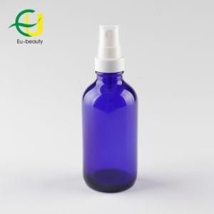 120ml Blue Round Cosmetic Plastic Bottle