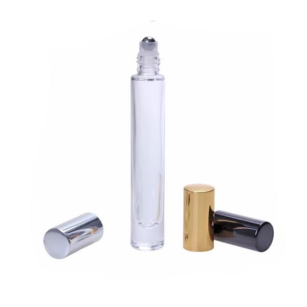 10ml Roll-on Perfume Bottle 10ml Amber Glass Roll on Bottle with Metal Roller