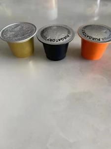 Portable Empty Nespresso Coffee Capsule with Aluminum Foil Lids