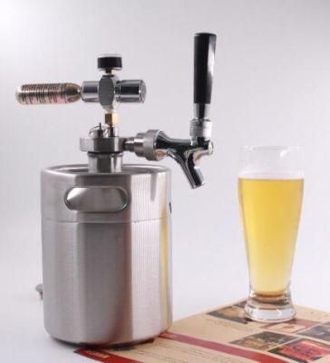 64oz/4L/5L Beer Growler with Tapping System