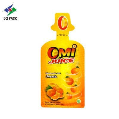 Customized Design 80 Ml Mango Flavor Fruit Shape Injection Pouch Bag