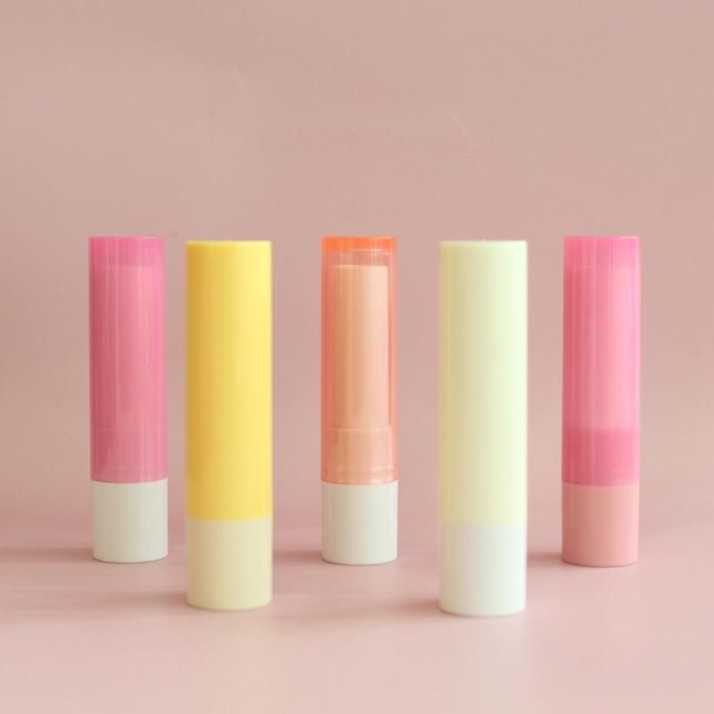 Lip Balm Container Colorful Tubes Customized Lip Balm Packaging