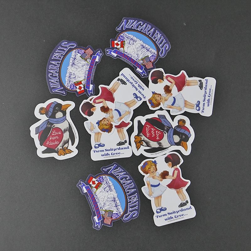 Manufacturer High Quality Die Cut Waterproof Sticker