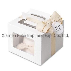 Luxury Wholesale Customized Cheap Birthday Packing Cake Gift Box with Bow