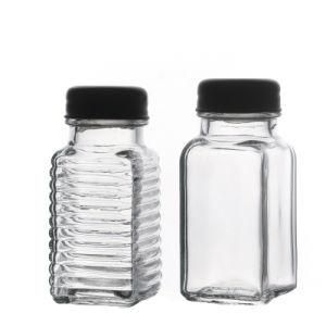 70ml Customize Kitchenware Hot Sale Clear Empty Glass Bottles Spice Bottle