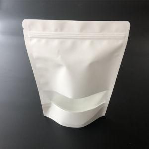 Biodegradable Paper Bags Customized Ziplock Stand up Pouch Kraft Paper Coffee Tea Bag Packaging