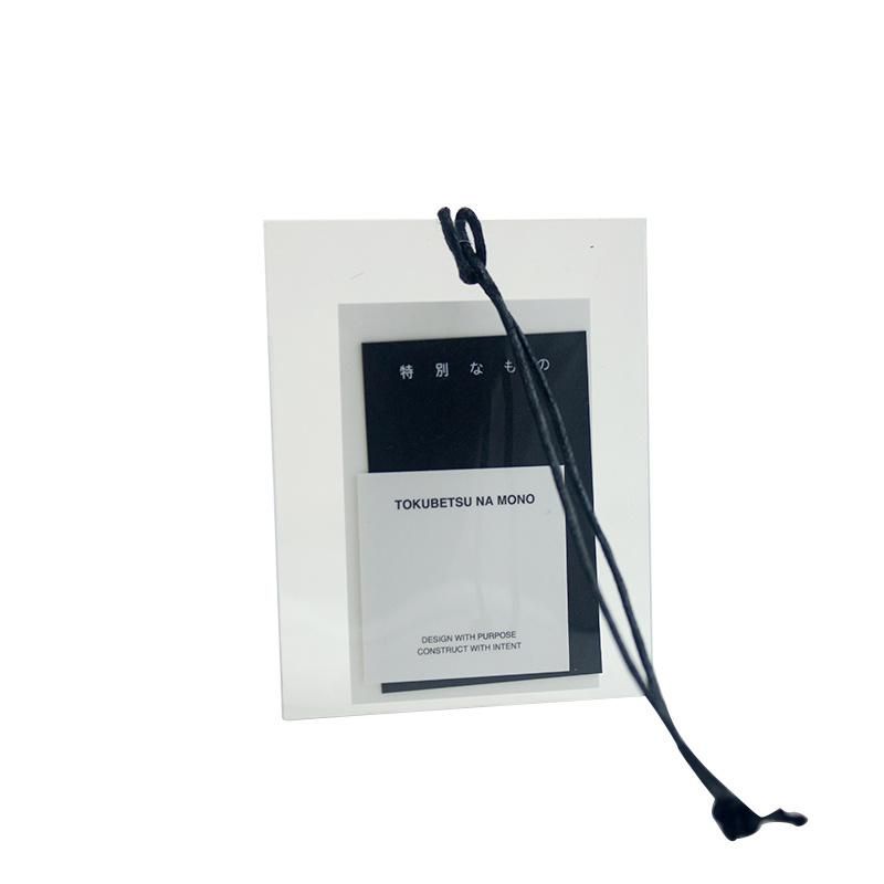 Professional Garment Set PVC Bag Paper Hangtag