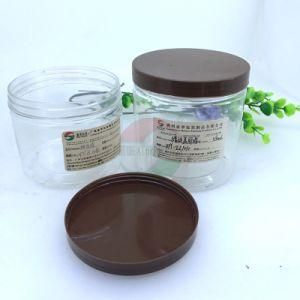 Food Grade Cosmetic Empty Pet Plastic Can Jar with Screw Lid