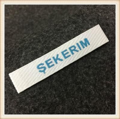Wholesale Double Ruffle Brand Woven Labels for Clothing