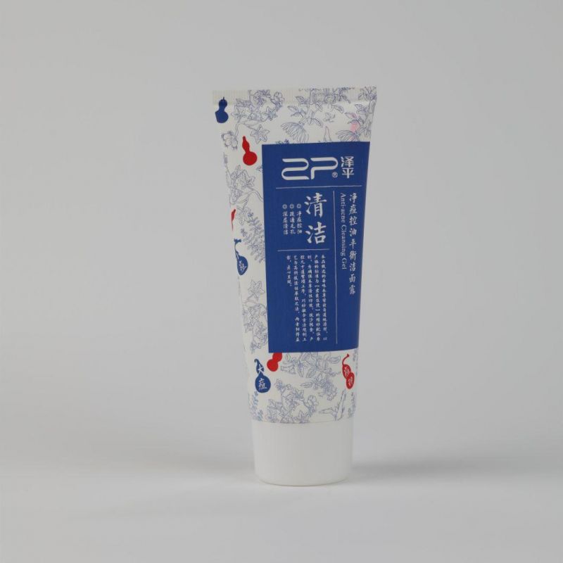 Hot Sale Soft Touch PE Plastic Cosmetic Cream Tube Packaging with Competitive Price Round Tubes