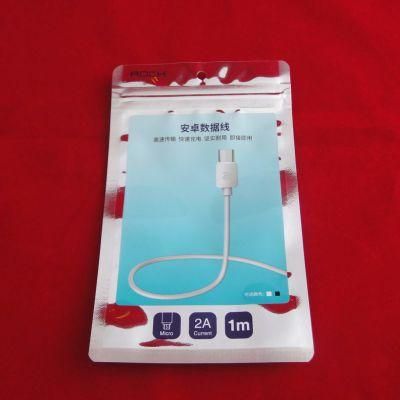 USB Cable OPP Packaging Bag Phone Case Zipper Bag