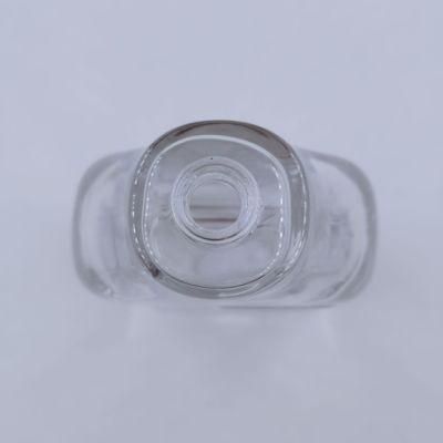75ml Wholesale Cosmetic Makeup Packaging Containers Clear Perfume Glass Bottle Jh455