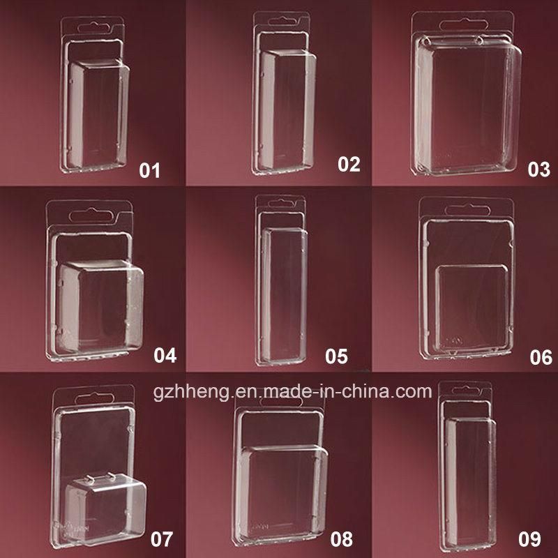 Customized Plastic Clear Blister Clamshell Packaging Box (PVC box)