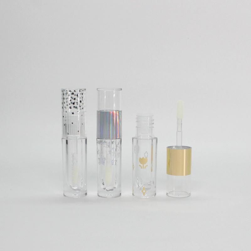 Clear Lip Gloss Tubes Custom Empty Lipgloss Container with Wand