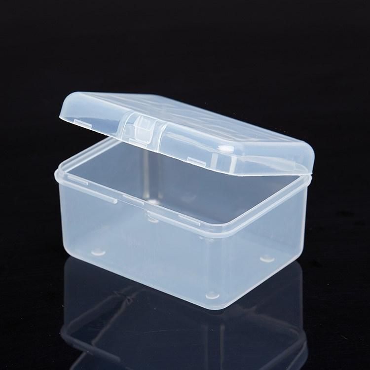 Chip Box Accessories Organizer Storage Transparent Plastic PP Material Box Packaging Custom Recyclable