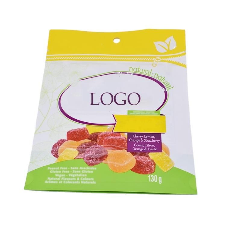 Food Grade Smell Proof Mylar Bag for Candy with Custom Printed