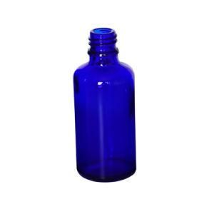 50ml Glass Bottle Blue Color for Cosmetic Packaging