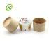 Wholesales Custom Design Different Sizes Paper Cup Paper Container with Lid for Ice Cream Frozen Yogurt