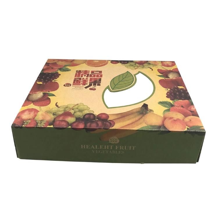 Folding Paper Box Carton for Fruit Packing