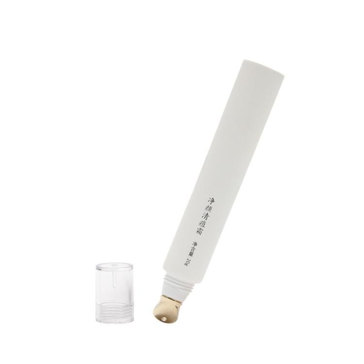 Empty Plastic Head Applicator Cosmetic Eye Cream Tubes