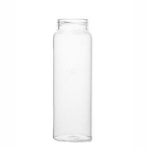 High Borosilicate 300ml 400ml Glass Drinking Bottles Flint Portable Water Bottles for Tea Hot Sale Takeaway