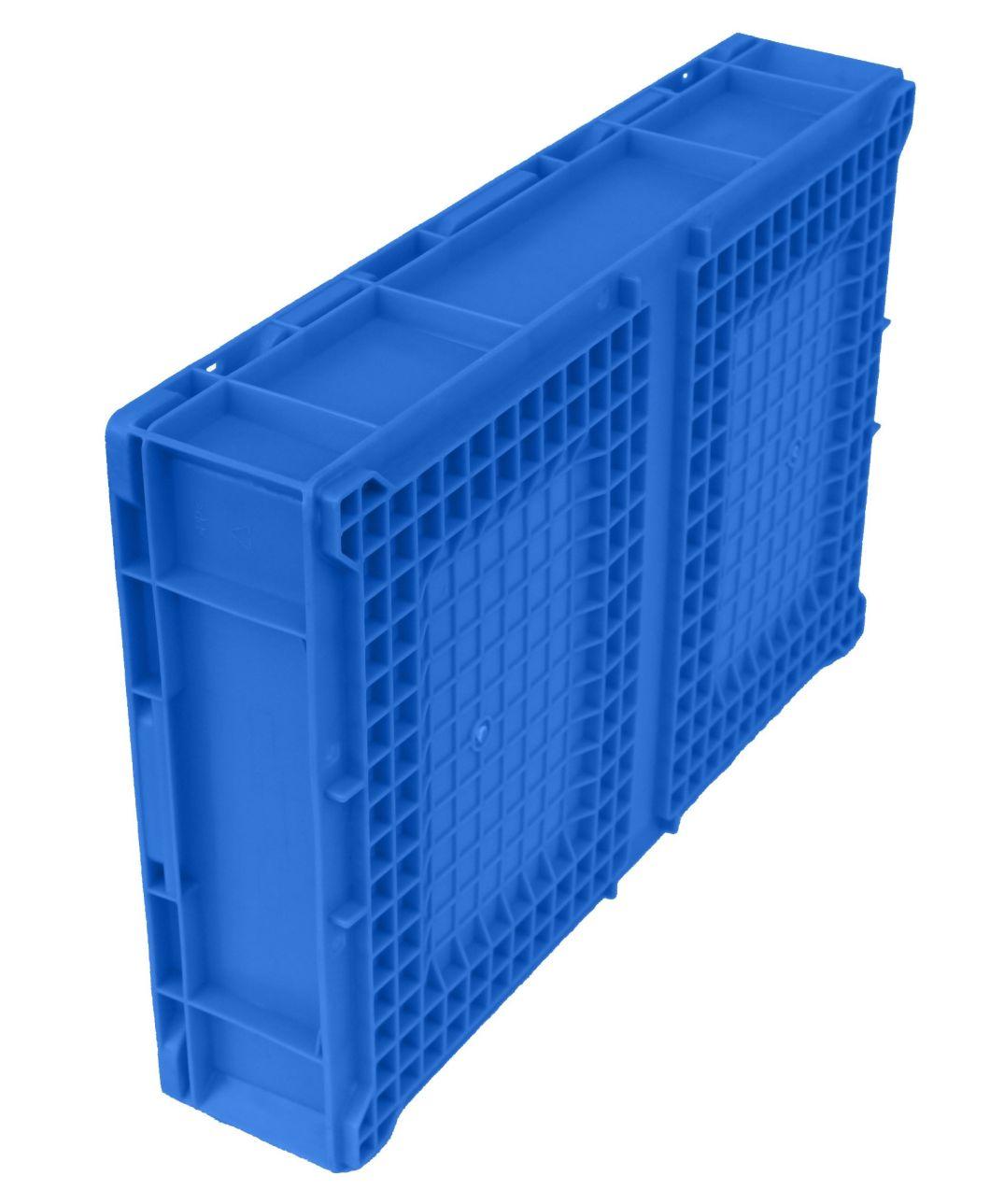 HP5a Plastic Turnover Logistics Container Box HP Standard Auto Parts Logistic Box Durable Opaque Plastic Storage Boxes