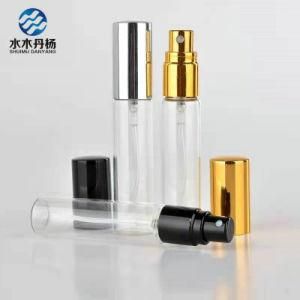 Pump Sprayer 10ml Tube Glass Bottle Empty Perfume Bottle