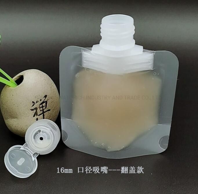 100ml Transparent Hand Sanitizer Stand up Spout Pouch